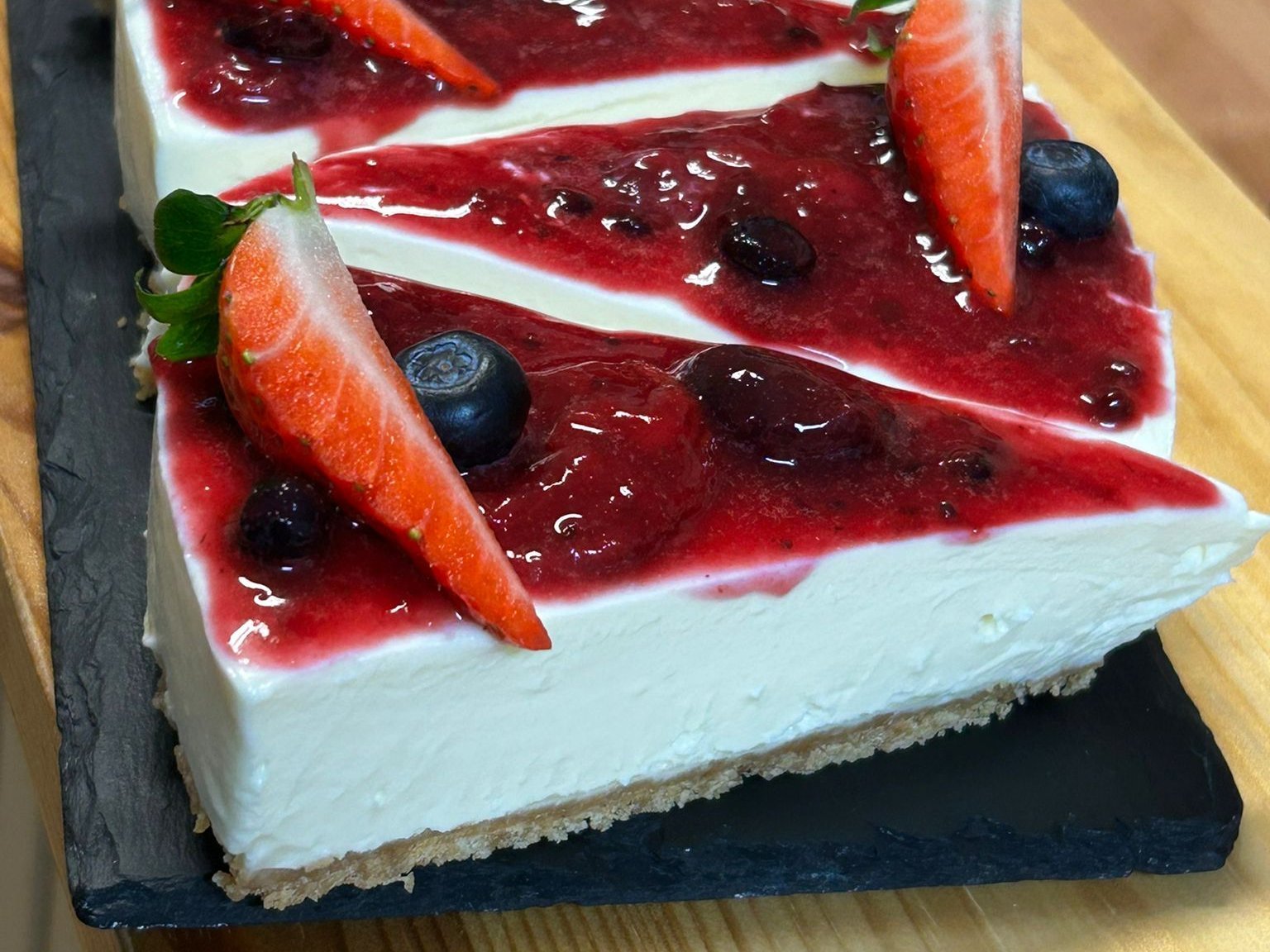 Cheesecake de Frutos Vermelhos